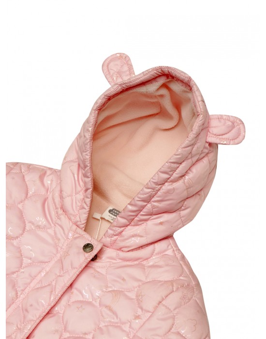 Girls Jacket Quilted Rose Pink